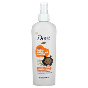 Dove 2in1 ספריי לשיער - מסיר קשרים ומרענן 236 מ"ל