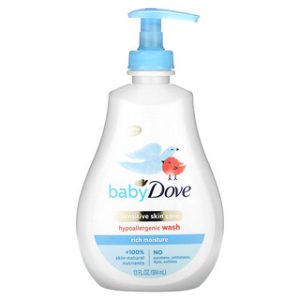 Dove Baby - סבון תינוקות היפואלרגני לחות עשירה
