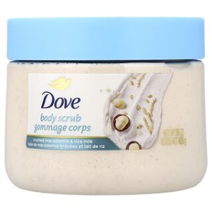 Dove Body Scrub - פילינג גוף מקדמיה וחלב אורז