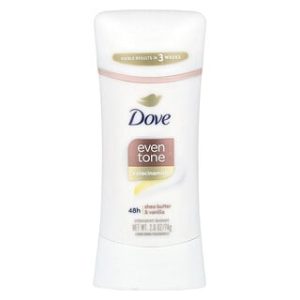 Dove Even Tone - דאודורנט שיאה וחמאת שיאה