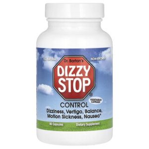 Dr. Bartons Dizzy Stop Control - 80 כמוסות לטיפול בסחרחורת