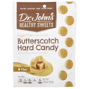 Dr. Johns סוכריות טופי ללא סוכר + סיבים תזונתיים