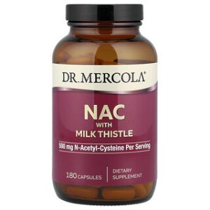 Dr. Mercola NAC עם גדילן מצוי - 180 כמוסות