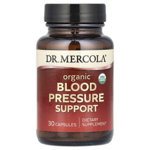 Dr. Mercola - תמיכה בלחץ דם אורגני - 30 כמוסות