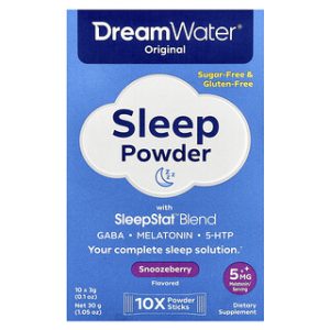 Dream Water - אבקת שינה Snoozeberry 10 יחידות - מקורי