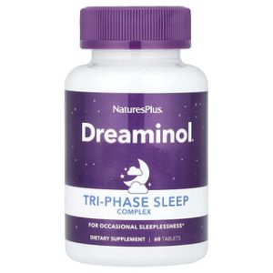 Dreaminol Tri-Phase - תוסף שינה משולב, 60 טבליות