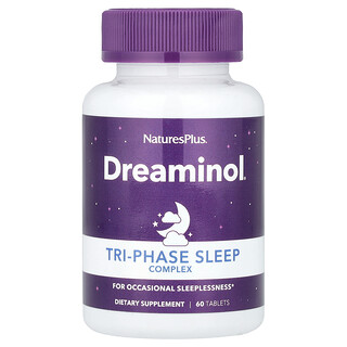 Dreaminol Tri-Phase - תוסף שינה משולב, 60 טבליות