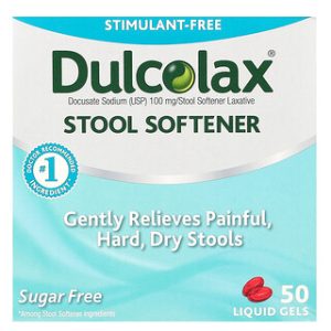 Dulcolax - מרכך צואה 50 ג'ל נוזלי - הקלה יעילה