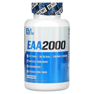 EVL EAA 2000 - חומצות אמינו חיוניות 90 כמוסות צמחוניות