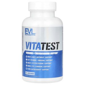 EVLution Nutrition VitaTest-תומך טסטוסטרון לגברים-90 טבליות