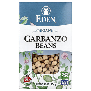 Eden Foods חומוס אורגני 16oz - פחיות שימורים