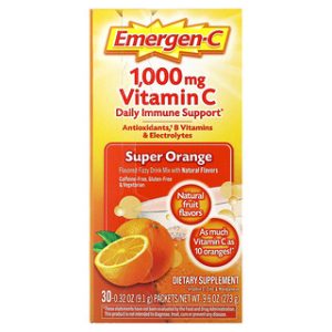 Emergen-C ויטמין C סופר כתום 1000 מ"ג - 30 שקיקים