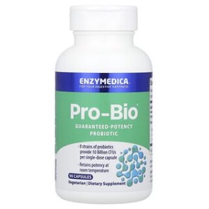 Enzymedica Pro-Bio 90 כמוסות - תוסף פרוביוטיקה איכותי