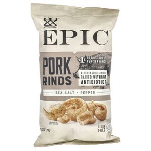 Epic Bar - חטיפי עור חזיר Sea Salt & Pepper - 70 גרם