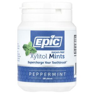 Epic Dental - סוכריות מנטה קסיליטול ללא סוכר 180 יח'
