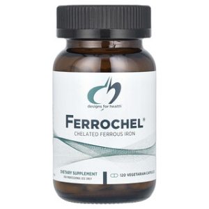 Ferrochel Designs For Health - ברזל עדין 120 כמוסות