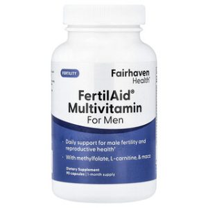 FertilAid לגברים- מולטי ויטמין לגבר לפוריות- 90 כמוסות