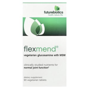 FlexMend® Futurebiotics - גלוקוזאמין טבעוני עם MSM - 90 טבליות