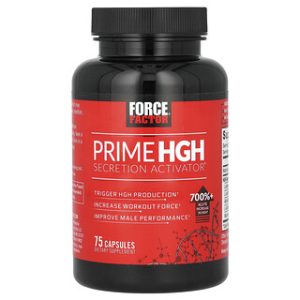 Force Factor Prime HGH - מאיץ הפרשת הורמון גדילה - 75 כמוסות