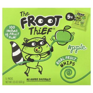 Froot Thief - חטיפי פירות אמיתיים תפוח 5 יחידות