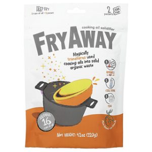 FryAway - מקשה שמן טיגון - 2 יח' - 120 גרם