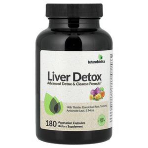 Futurebiotics Liver Detox - 180 כמוסות טבעוניות לניקוי כבד