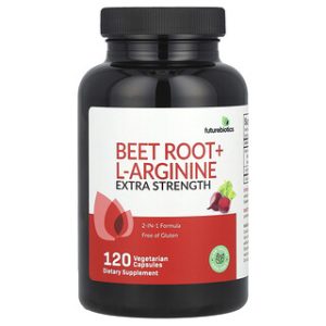 Futurebiotics סלק + L-ארגינין , 120 כמוסות צמחוניות