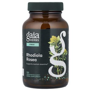 Gaia Herbs רודיולה רוזאה - 120 כמוסות צמחיות