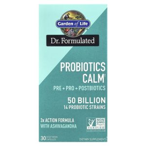 Garden of Life Probiotics Calm - 50 מיליארד חיידקים