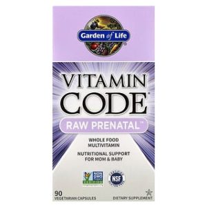 Garden of Life RAW Prenatal - ויטמינים לנשים בהריון