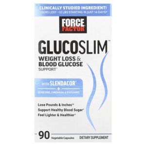 Glucoslim - תמיכה בגלוקוז ודיאטה - 90 כמוסות