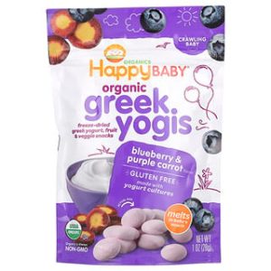 Happy Family Organics יוגורט אורגני לתינוקות - אוכמניות