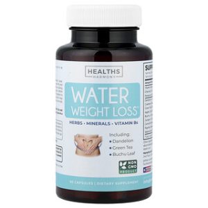 Healths Harmony - כדורי הרזיה Water Weight Loss 60 כמוסות