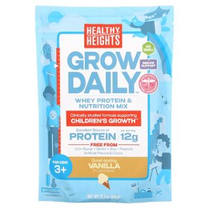 Healthy Heights Grow Daily - חלבון לילדים 3+ - וניל