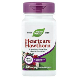 HeartCare™ Hawthorn - כדורי הלב טבעיים , 120 טבליות