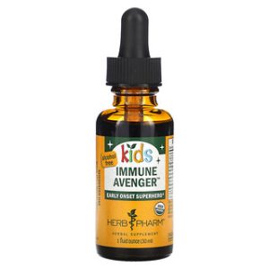 Herb Pharm Kids Immune Avenger - חיזוק מערכת חיסון לילדים