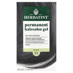 Herbatint 1N ג'ל צבע שיער שחור - 170 מ"ל