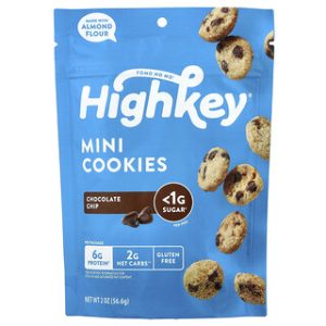 HighKey מיני עוגיות צ'יפס שוקולד - 56.6 גרם