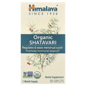 Himalaya Shatavari אורגני - 60 קפליות בריאות נשים