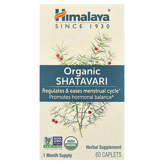 Himalaya Shatavari אורגני - 60 קפליות בריאות נשים