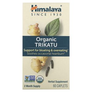 Himalaya Trikatu אורגני - 60 קפליות לשיפור העיכול
