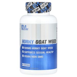 Horny Goat Weed 500 מ"ג , EVLution Nutrition - כמוסות