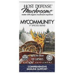 Host Defense MyCommunity 120 כמוסות - פטריות מרפא