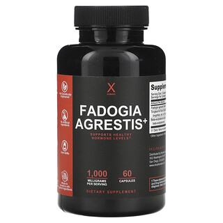 Humanx Fadogia Agrestis+ 60 קפסולות - תוסף תזונה