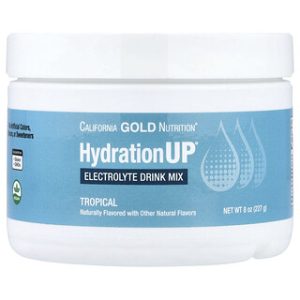 HydrationUP® California Gold - אבקת שתייה אלקטרוליטים טרופית