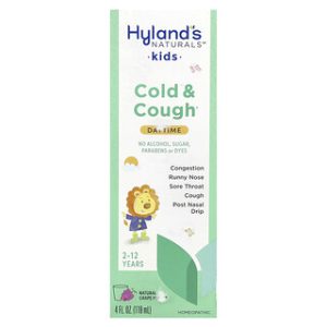 Hylands Kids Cold & Cough Daytime-סירופ ענבים טבעי