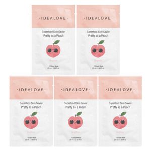 Idealove Superfood Skin Savior - מסיכות בד לפנים (5 יח')