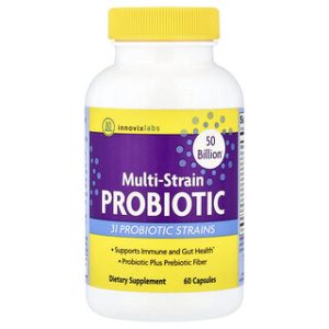 InnovixLabs - פרוביוטיקה רב זנית 60 כמוסות - בריאות מעיים
