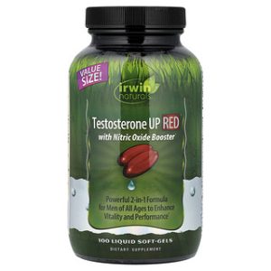 Irwin Naturals Testosterone UP Red - תוסף תמיכה לגברים