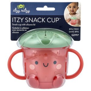 Itzy Snack Cup™ - כוס חטיפים לתינוקות תות 12+ חודשים